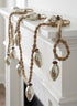 6.5ft Long Mini Silver Mercury C7 Ornament Bulb Rope Garland Decor Jamali Garden