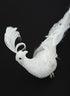 12in Long Fancy White Peacock Ornament, Case of 6 Decor Jamali Garden