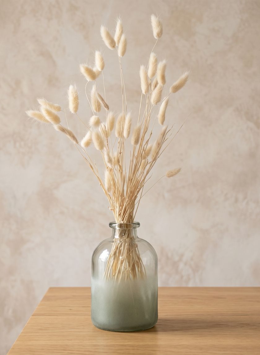 6.5in Tall Frost Sea Glass Green Bottle Vase Decor Jamali Garden