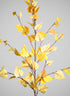 51in Long Real Touch Yellow Leaf Birch Spray, Case of 12 Decor Jamali Garden