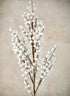 38in Long White Holly Berry Pick, Case of 12 Decor Jamali Garden