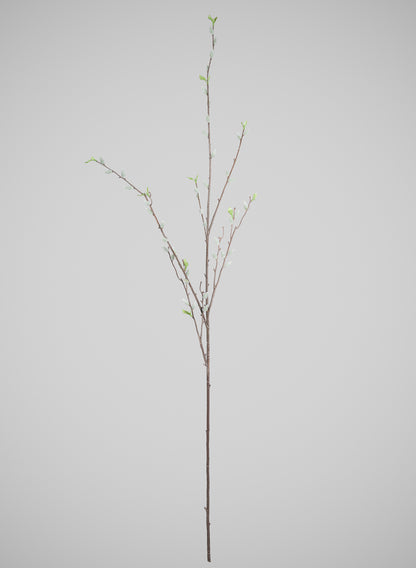 52in Long Pussy Willow Branch, Case of 12 Decor Jamali Garden