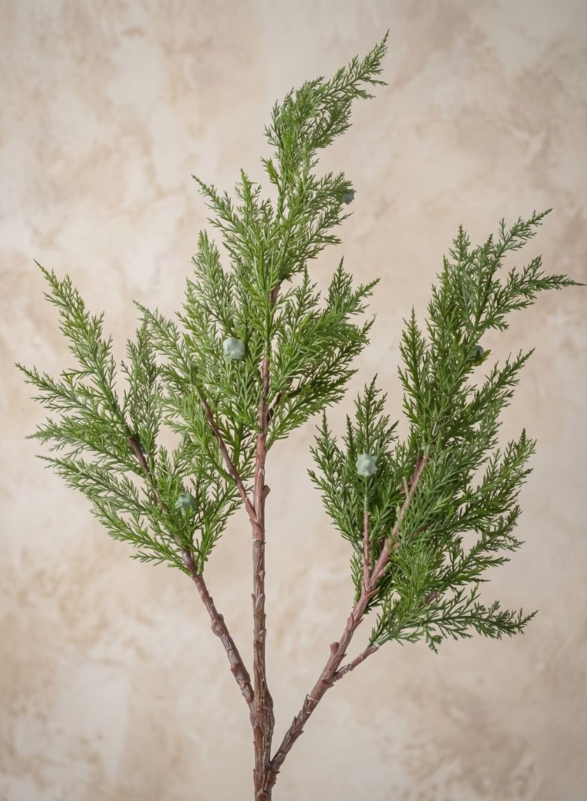 40in Long Green Juniper Berry Spray, Case of 6 Decor Jamali Garden