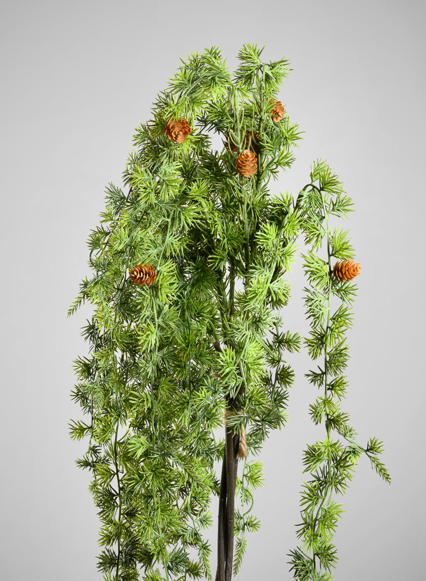 40in Long Draping Juniper Spray Bunch, Case of 6 Decor Jamali Garden