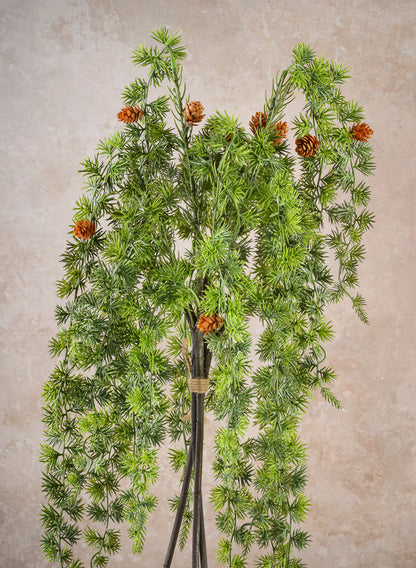 40in Long Draping Juniper Spray Bunch, Case of 6 Decor Jamali Garden