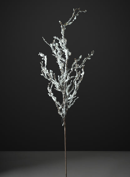 31in Long Winter Twig Branch with Snow, Case of 12 Decor Jamali Garden