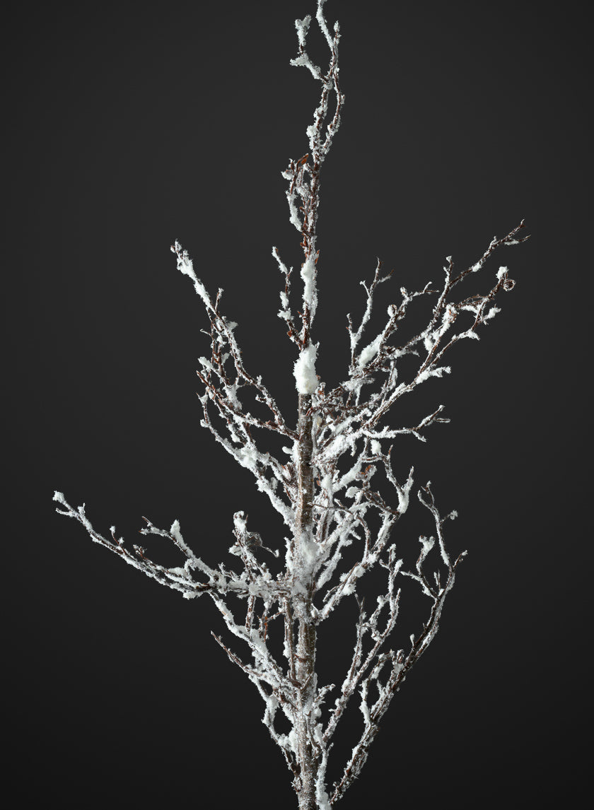 31in Long Winter Twig Branch with Snow, Case of 12 Decor Jamali Garden