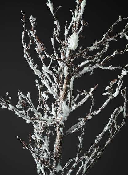 31in Long Winter Twig Branch with Snow, Case of 12 Decor Jamali Garden