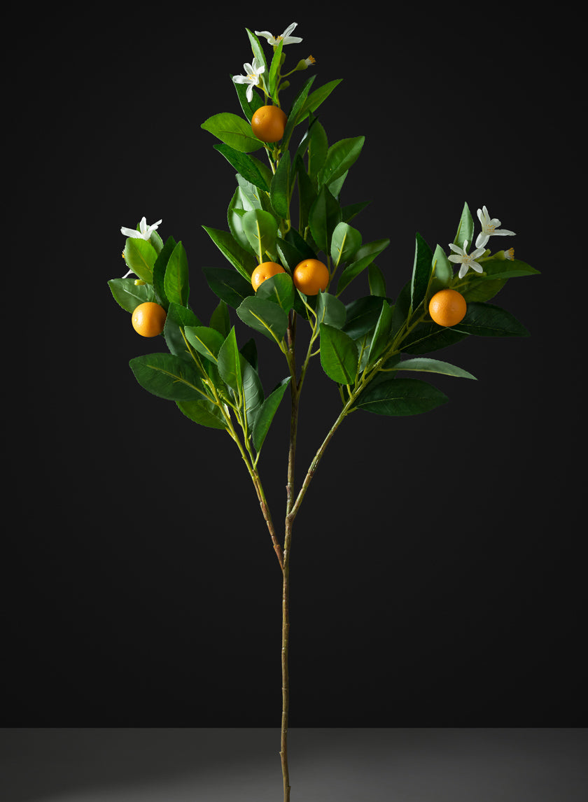 29in Long Real Touch Orange Spray, Case of 6 Decor Jamali Garden