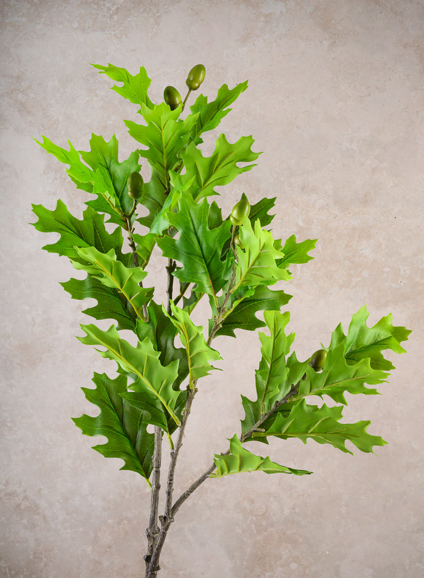 38in Long Real Touch Oak Leaf And Acorns Pick, Case of 6 Decor Jamali Garden