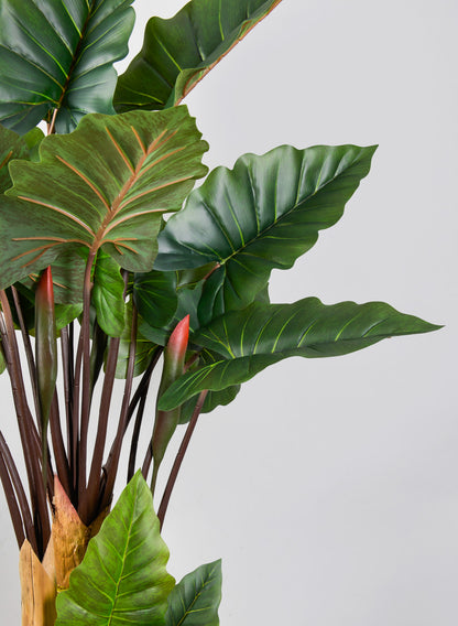 faux philodendron 67in Tall Artificial Philodendron Selloum Potted Plant – Jamali Garden