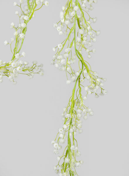 6ft Long Gypsophilia Baby's Breath Gardand, Case of 12 – Jamali Garden