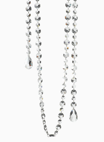 6ft Long Crystal Garland Decor Jamali Garden