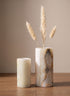 Khyber White Onyx Cylinder