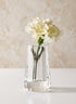 4in Tall Tapered Crystal Bud Glass Vase Decor Jamali Garden
