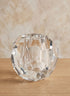 5in Tall Crystal Ball Glass Vase Decor Jamali Garden