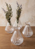 4.5in Tall Bonbon Glass Bud Vase, Set of 4 Decor Jamali Garden