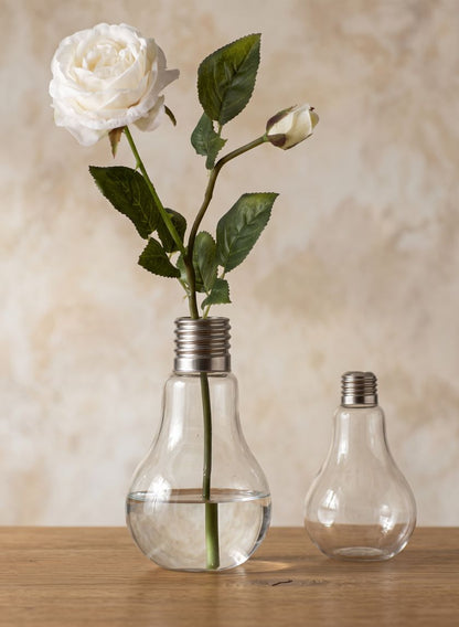 Glass Light Bulb Vases Decor Jamali Garden