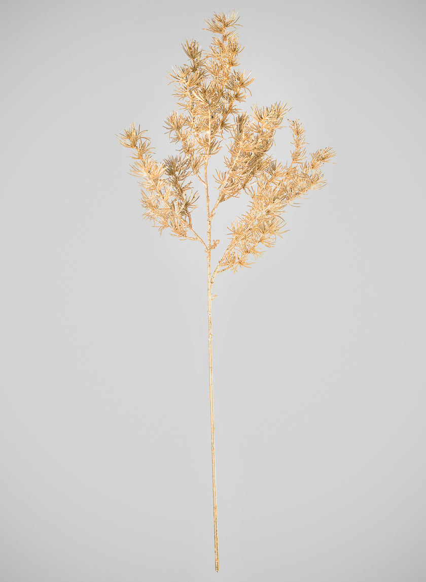 36in Long Gold Japanese Pine Branch Decor Jamali Garden
