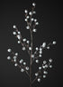 32in Long Iced Flocked Winter White Berry Pick, Case of 12 Decor Jamali Garden