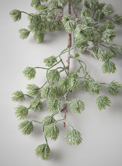 26in Long Ice Flocked Pine Pick, Case of 12 Decor Jamali Garden
