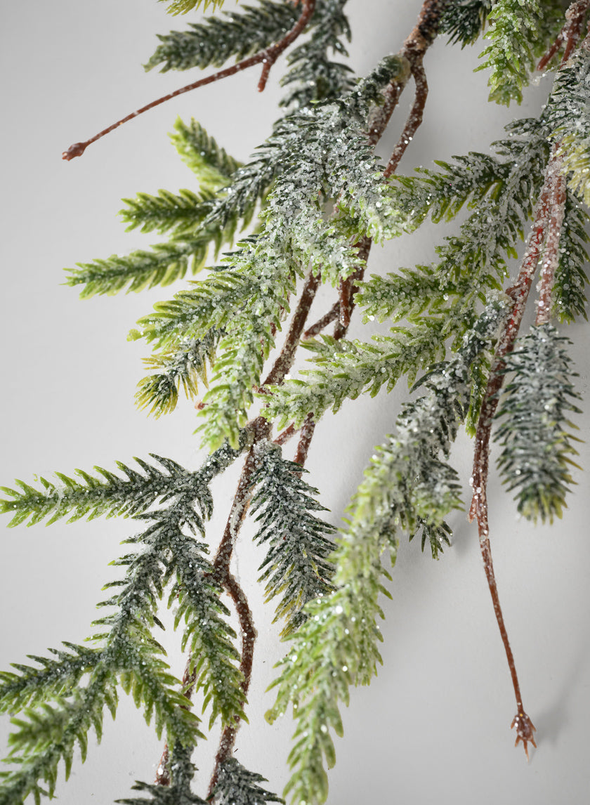 28in Long Fresh Ice Look Pine Pick, Case of 12 Decor Jamali Garden