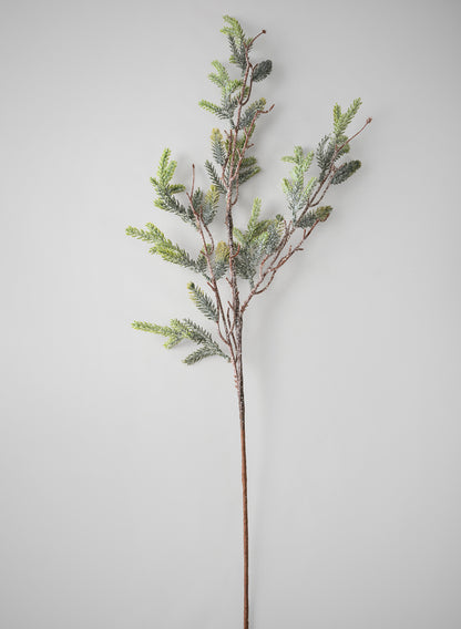28in Long Fresh Ice Look Pine Pick, Case of 12 Decor Jamali Garden