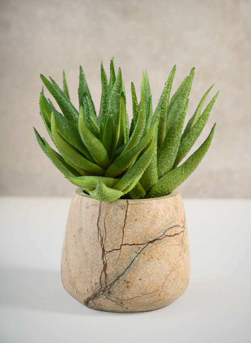 3in Tall Jaipur Forest Brown Marble Bowl – Jamali Garden