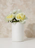 6.5in Tall White Ceramic Vase Decor Jamali Garden