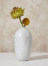 5 1/2in White Glazed Potter&