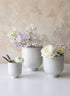 Glazed Ceramic Pedestal Bowl Decor Jamali Garden