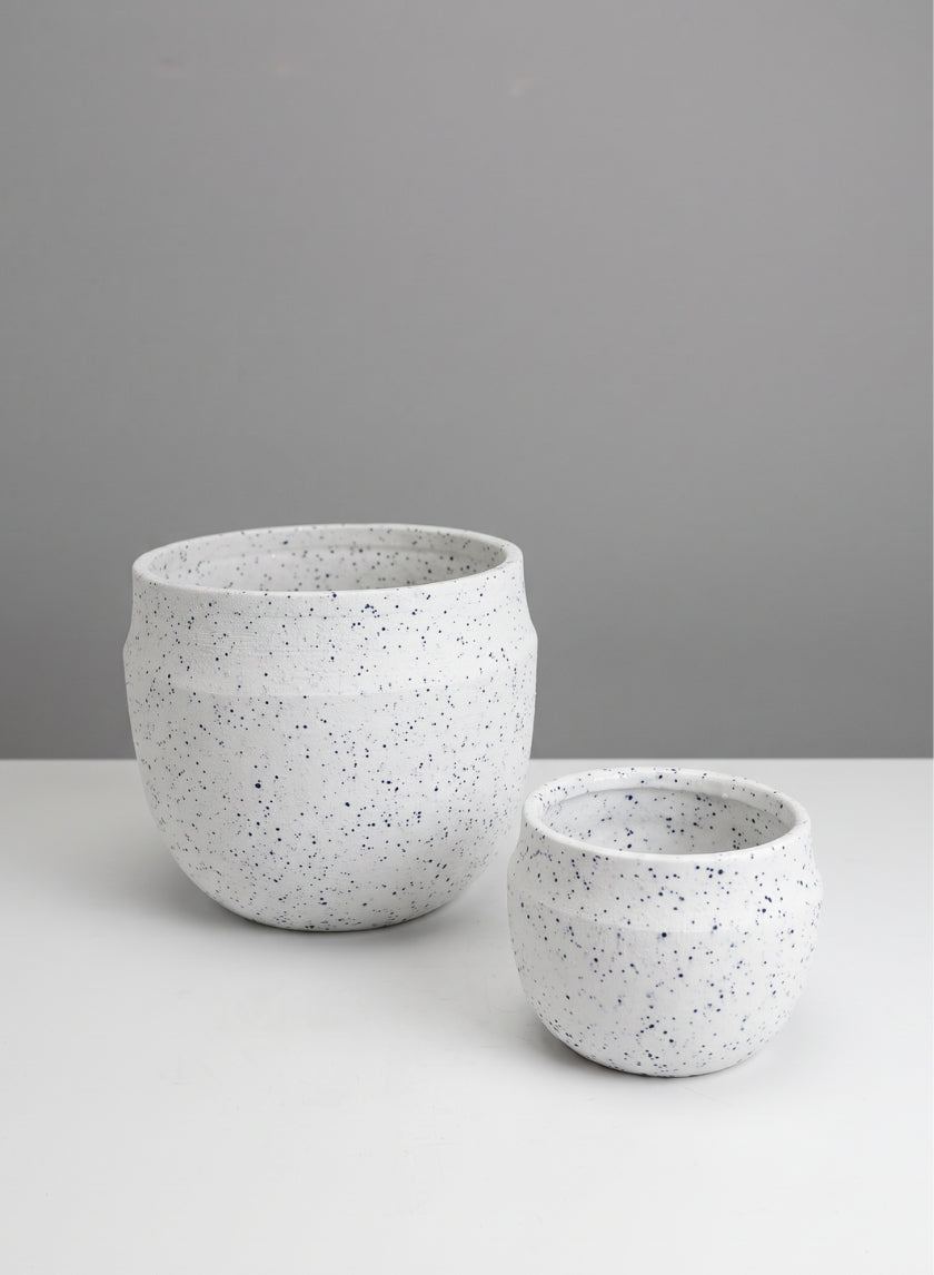 White Granite Goki Bowl Decor Jamali Garden