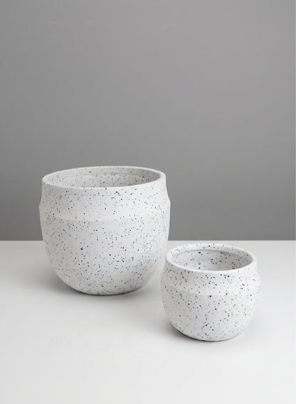 White Granite Goki Bowl