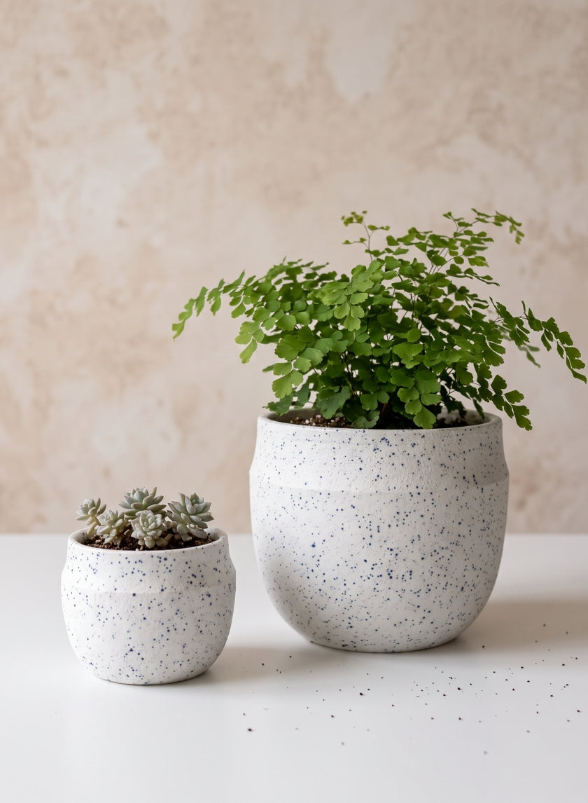 White Granite Goki Bowl