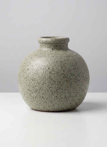 5.75in Wide Stone Uxmal Vase Decor Jamali Garden