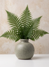 5.75in Wide Stone Uxmal Vase Decor Jamali Garden
