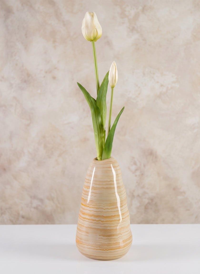 7.5in Tall Seto Artisan Ceramic Vase Decor Jamali Garden