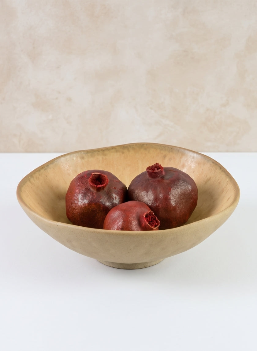 6.75in Wide Satsuma Artisan Mini Ceramic Bowl