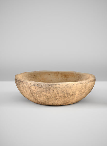 7in Wide Leiria Antique Earth Tone Terracotta Bowl Decor Jamali Garden