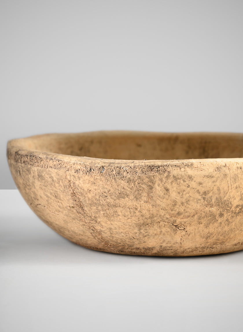 7in Wide Leiria Antique Earth Tone Terracotta Bowl Decor Jamali Garden