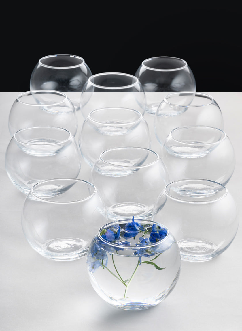 4.75in Wide Best Value Glass Fishbowl Decor Jamali Garden