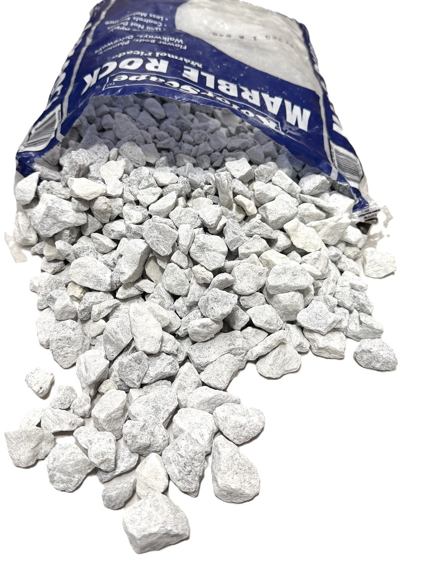 1/4 to 1 1/2 Inch Assorted Marble Chips Decor Jamali Garden