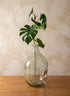 15in Tall Bombo Glass Bottle Glass Vase Decor Jamali Garden