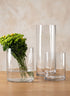 Clear Glass Cylinders Decor Jamali Garden