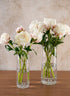 Luxe Cylinder Glass Vase Decor Jamali Garden