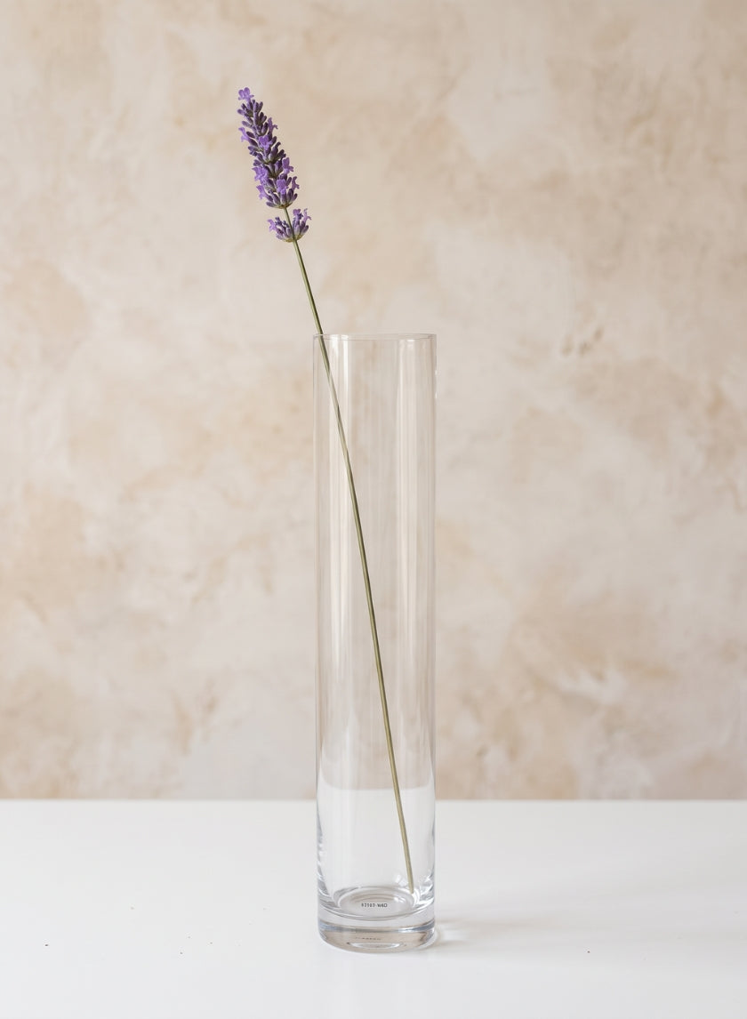 23½ Tall Glass Cylinder Decor Jamali Garden