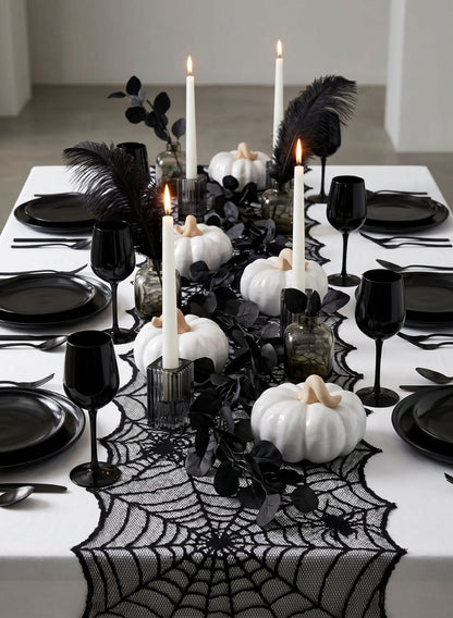 6in Wide Porcelain White Wash Pumpkins Decor Jamali Garden