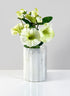 Norvege Pearl White Vase Decor Jamali Garden