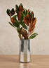 12in Tall Obelisk Deco Glass Vase Decor Jamali Garden