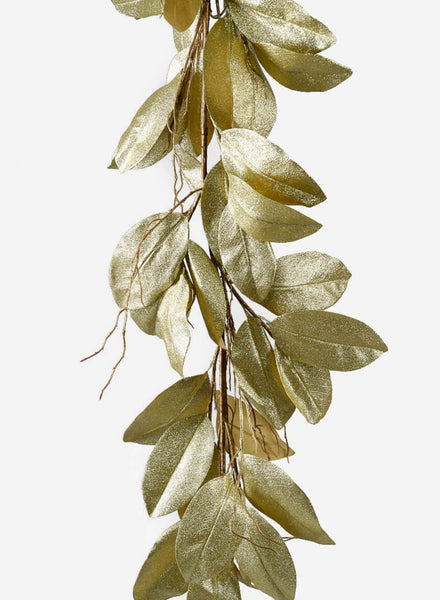 Festone Loberon Laymira – Oro E Argento, Con Perline, Modellabile, Lungo 183 Cm, Per Decorazioni Di Classe